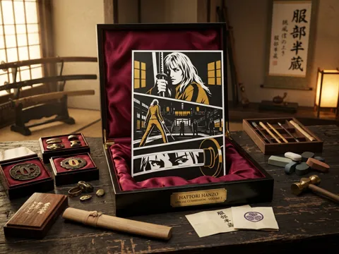 Cuadro decorativo en 3D: Kill Bill The Bride Storyboard Wall Art — referencia de MakerWorld