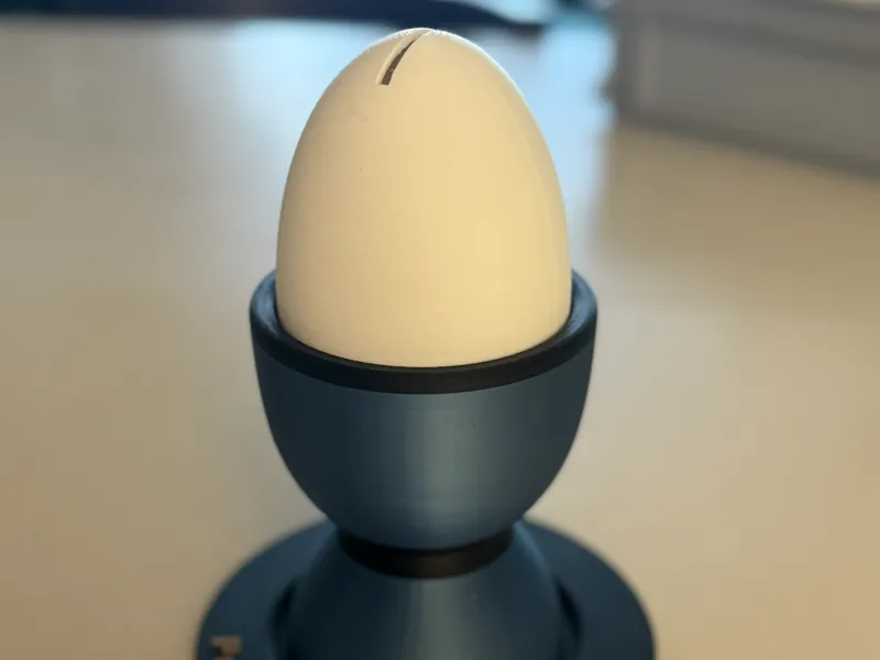 Tirelire originale « Œuf à la coque » –