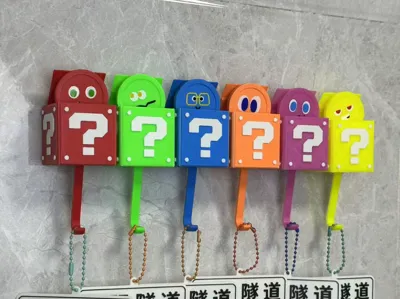 Mayday Five-Ball Question Mark Block Key Hook Ornament Material