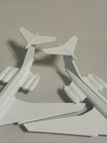 Tapa o cubierta: Ilyushin Il-62 - 1:400 scale — vista de referencia 5
