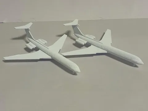 Tapa o cubierta: Ilyushin Il-62 - 1:400 scale — referencia de MakerWorld
