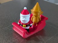 Traîneau du Père Noël miniature — photo 1