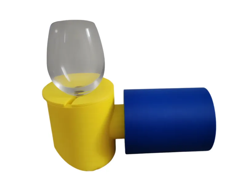 Wine Glass Holder for Brick Arm by totallynectar