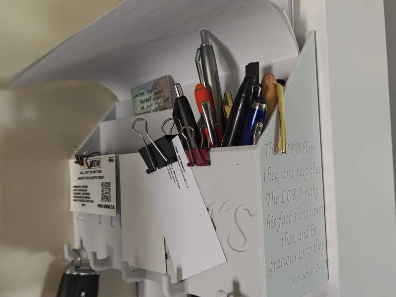Wall Mounted Mail Holder