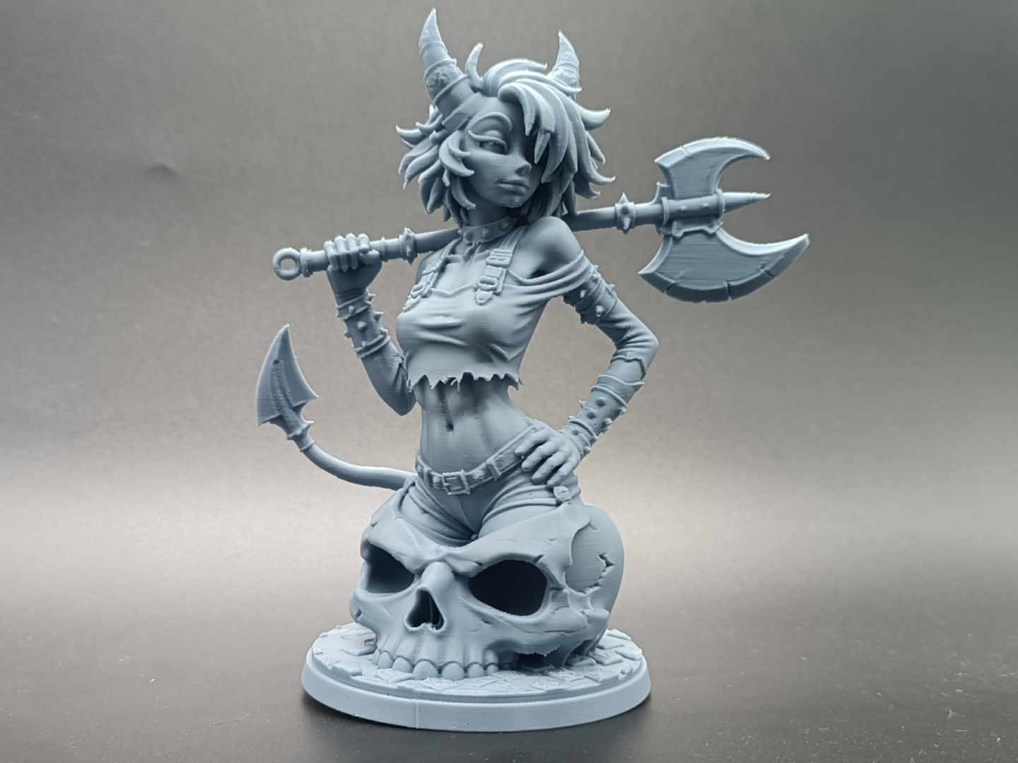 Millie Helluva Boss Bust Sexy Demon Warrior