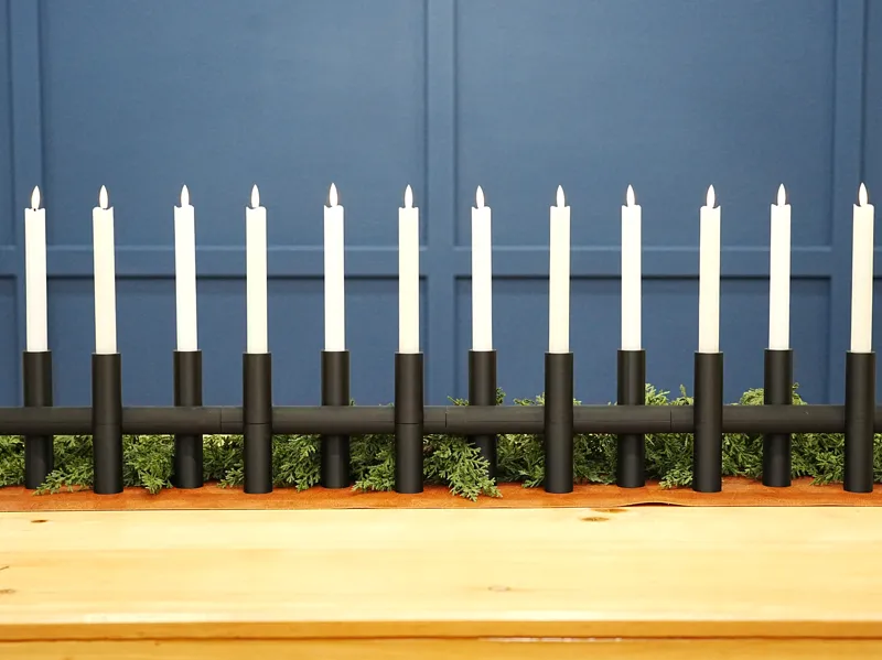 Expandable Modular Candlestick Holder