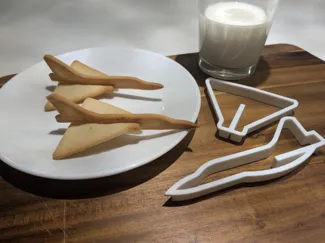 Mirage2000 3D cookie cutter
