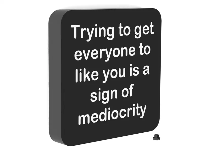 QUOTE Lightbox: Mediocrity