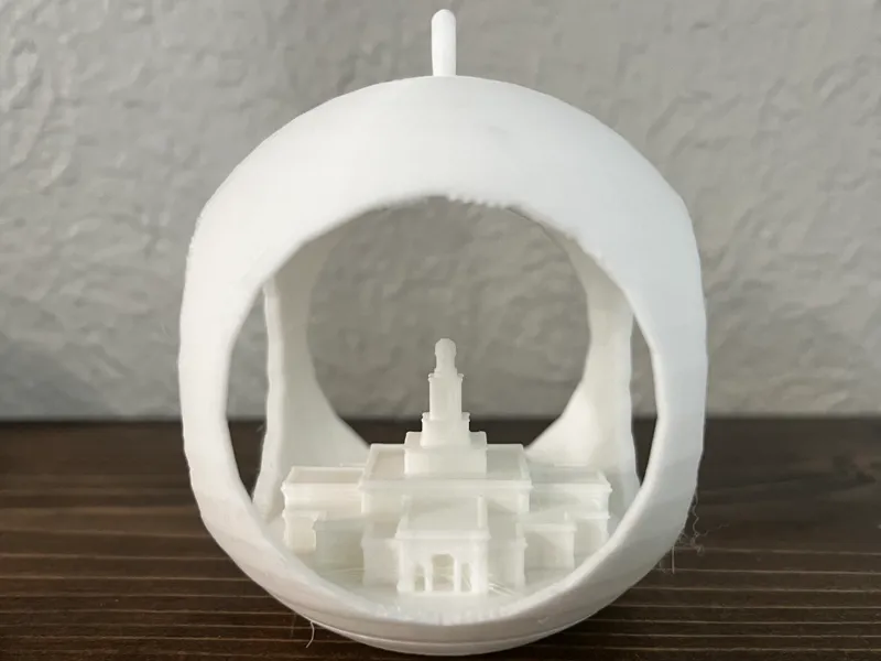 Bentonville Arkansas Temple Ornament