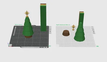Accesorio para impresora 3D: Simple Evergreen Christmas Tree No AMS Needed — vista de referencia 4