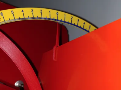 RC Plane surface throw pointer