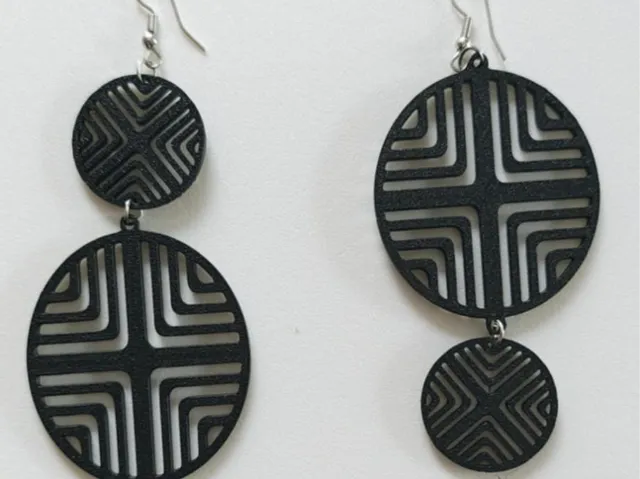 double hoop earrings