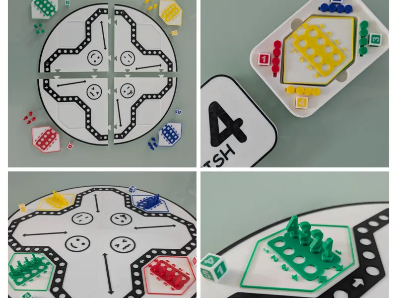 Ludo Board Game – Modular Strategy Board Game