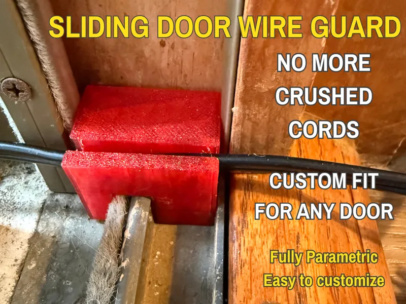 Sliding Door Wire Guard