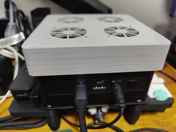 Capot de refroidissement pour mini PC Intel NUC