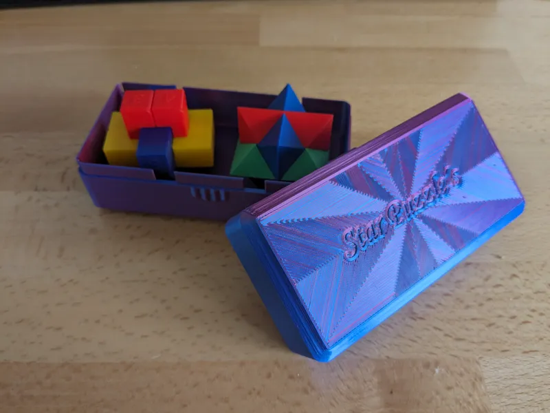 Star Puzzle´s Box - Gift box