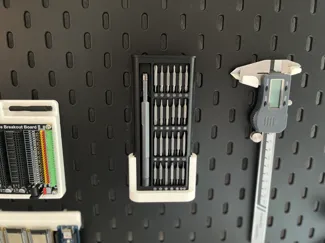 Skadis Halter für Präzisions-Schraubendreher-Set