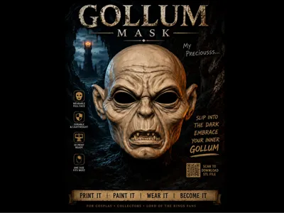 Gollum Mask