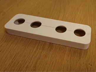 Heizung Rohr Rosette 4 fach