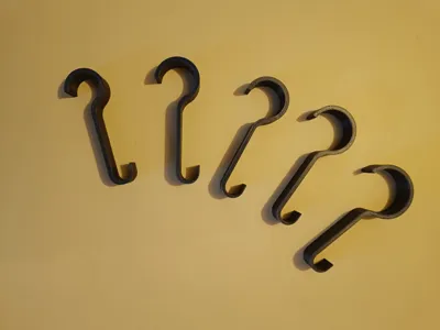 Hooks for tent poles