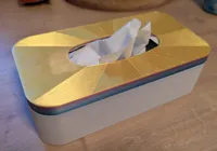 0.2mm layer, 2 walls, 15% infill changed lid surface pattern