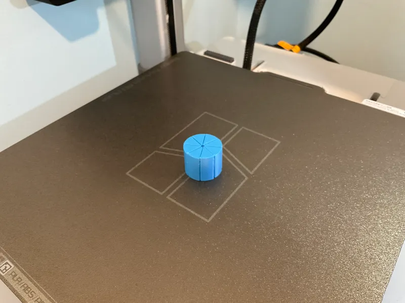 Fidget cylinder test