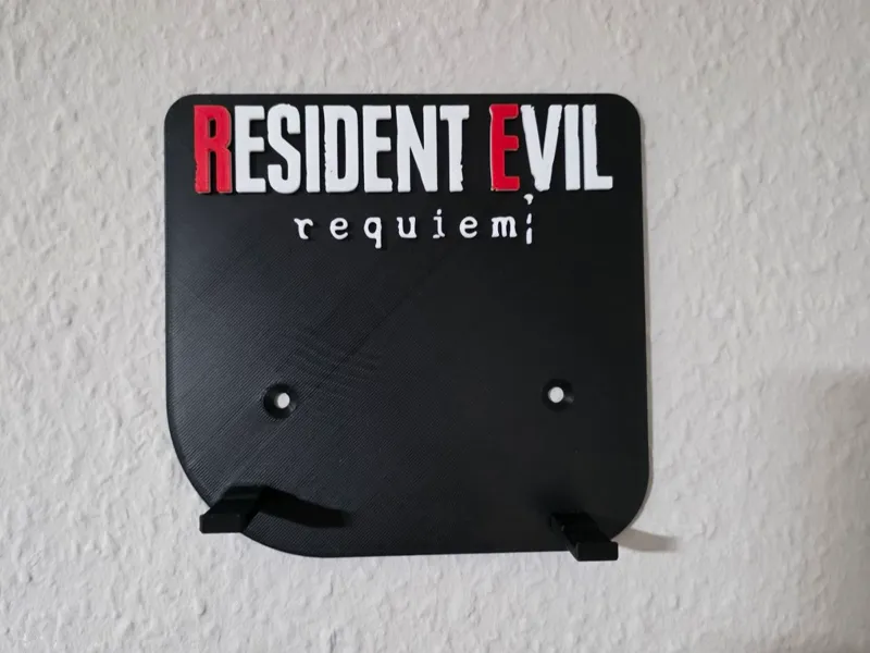 Requiem Resident Evil 9 Wall Mount