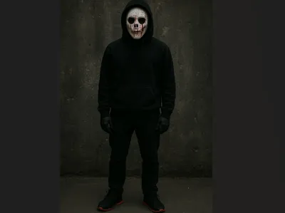 urban ghost face