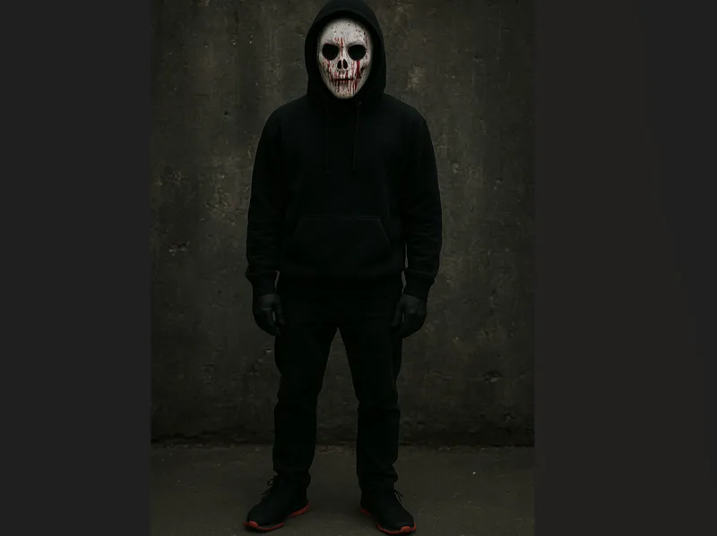 urban ghost face