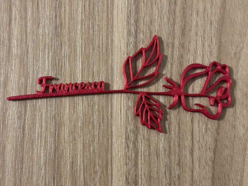 Rosa Rossa red roses name Francesca 