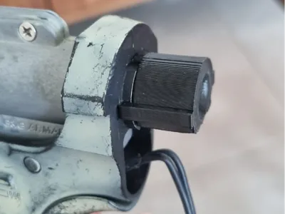 Buffer tube adapter for Airsoft G&G PDW-15 AR