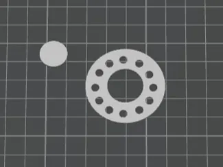 Obi-Wan Kenobi's Lightsaber upper emitter plate