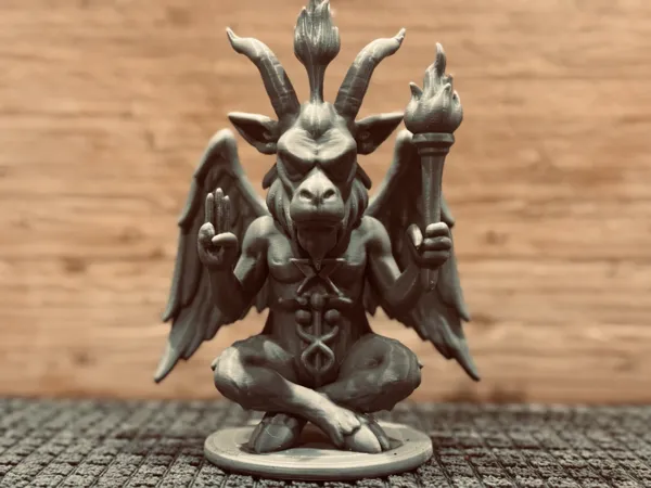 Statue de Baphomet