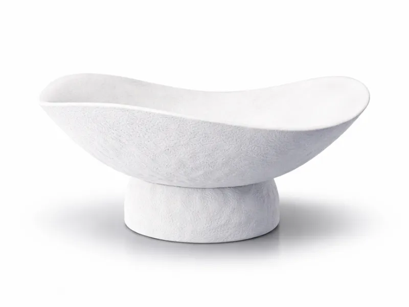 Organic Wave Bowl – 3D Print with Fuzzy Skin