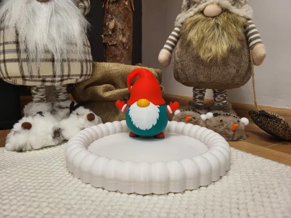 Plateau bulles de Noël