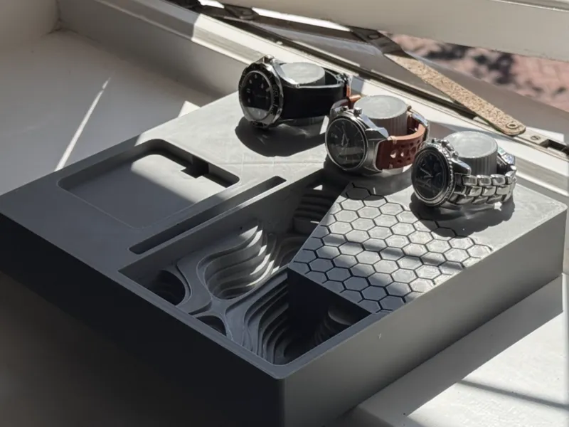 Modern Bedside Organiser 