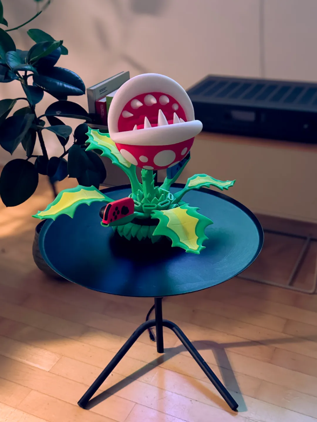 Piranha Plant Switch Dock (Charging and TV - Hub) view 3