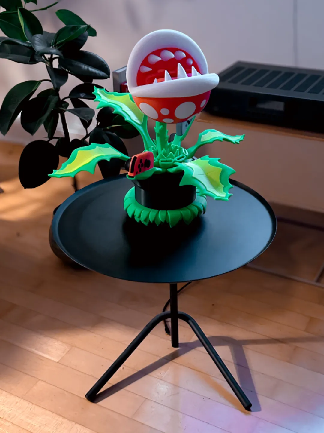 Piranha Plant Switch Dock (Charging and TV - Hub) view 4