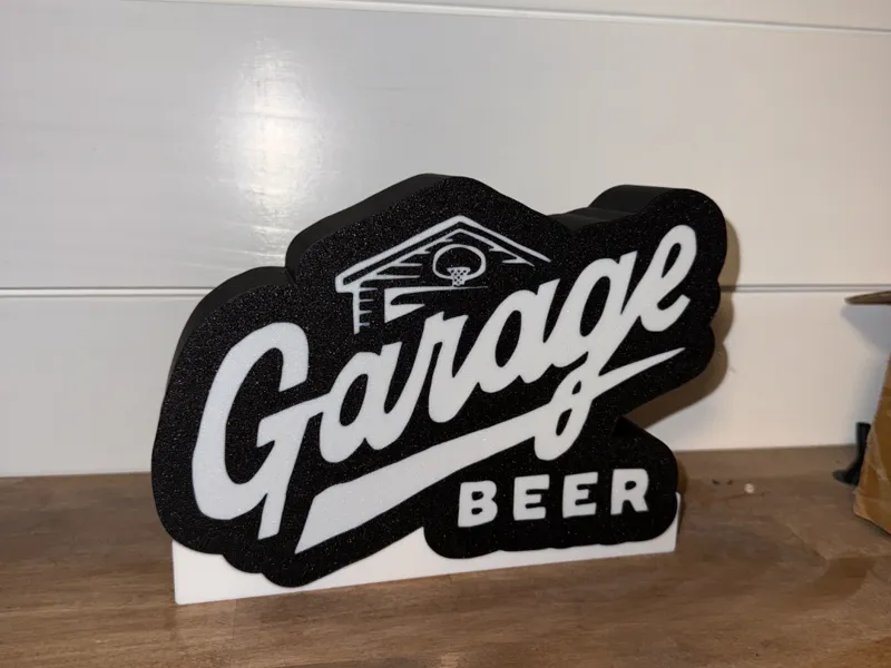 Garage Beer Lightbox