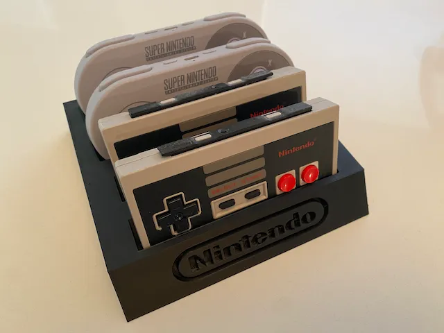 Nintendo NES-SNES Controllers Stand