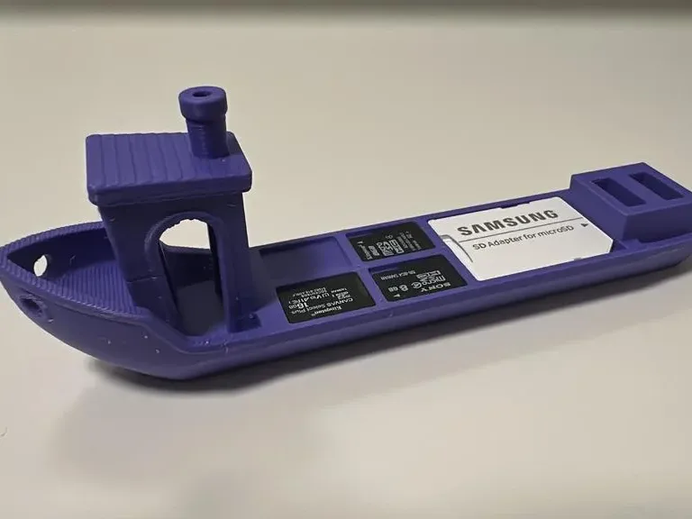 Benchy Boat with storage, for sd cards!