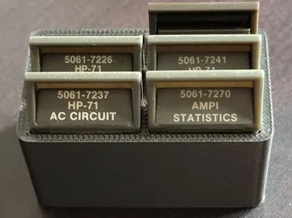 HP 71B modules organizer