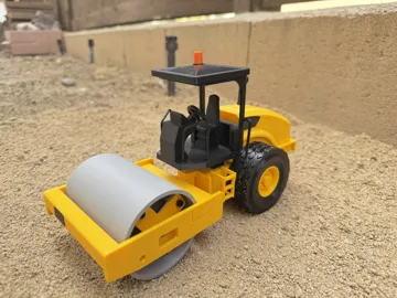 Letrero o emblema decorativo: CAT CS56B Road Roller Construction Vehicle — vista de referencia 4