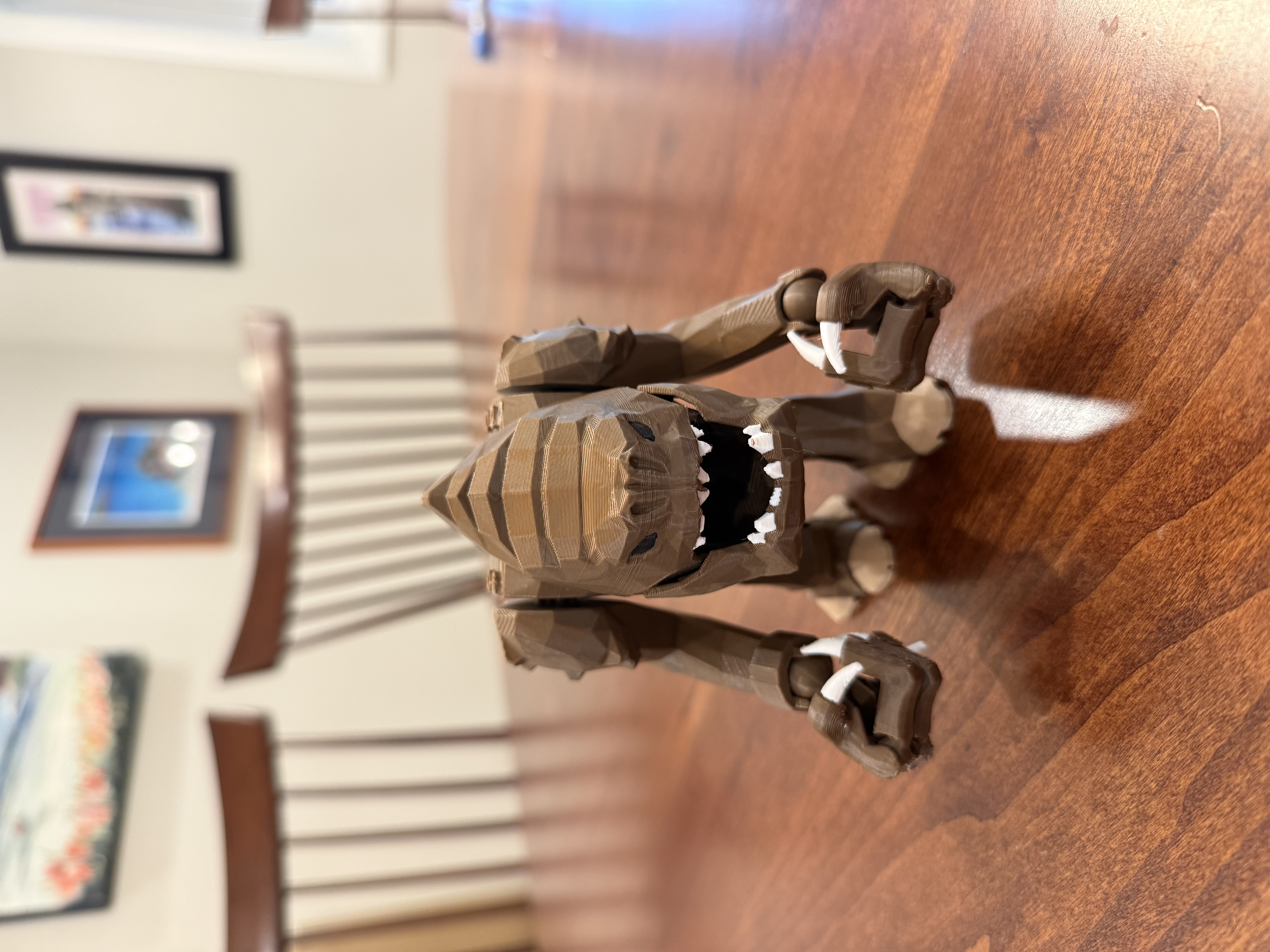 Miniatura 3 do modelo 3D Brick Rancor