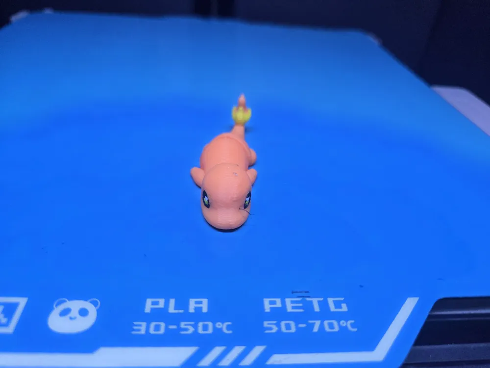 Chibi Fire Cute Fire lizard Flexi - Free 3D Print Model - MakerWorld