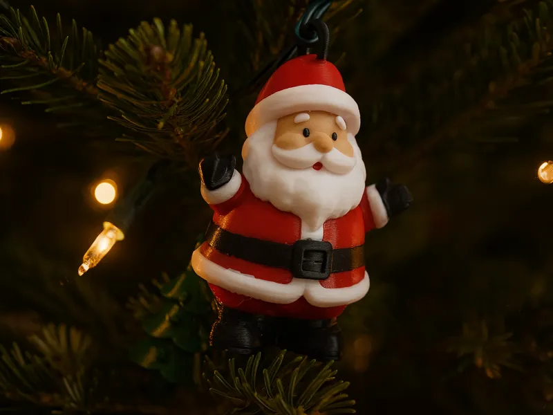 Mini Santa Claus – Christmas Decoration / Keychain