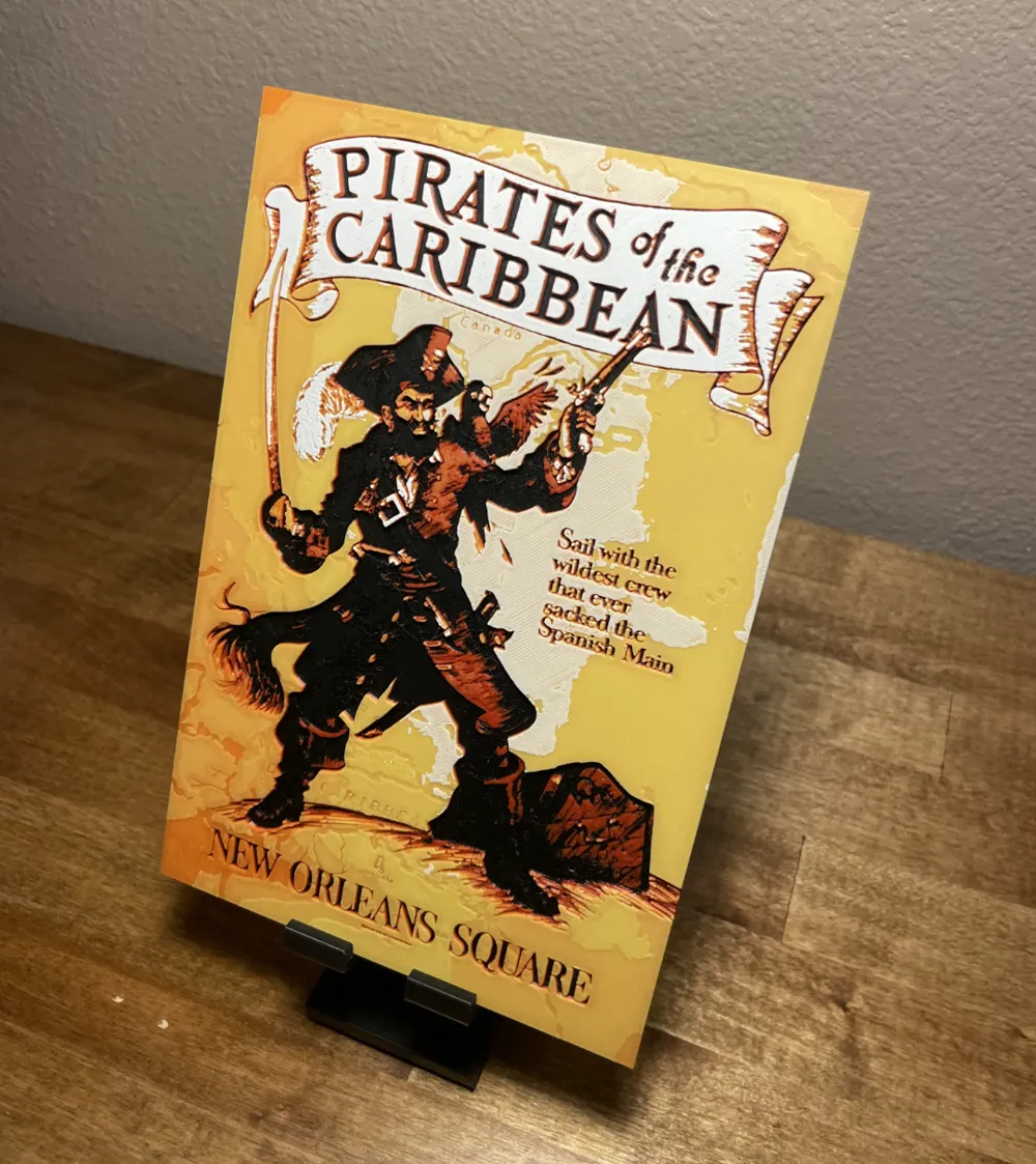 Hueforge - Disneyland - Pirates of the Caribbean