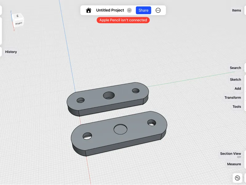 Curtain Magnetic clip for middle of curtain 