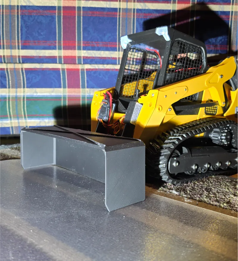 Push-Pull Plow For An3drc Skid-Steer