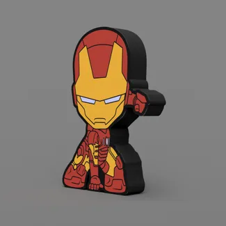 Iron Man Chibi Light Box